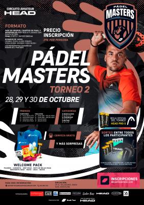 poster del torneo TORNEO 02 PADEL MÁSTERS