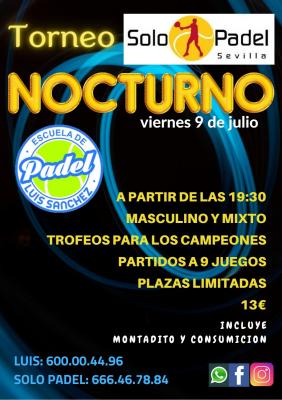 cartel del torneo