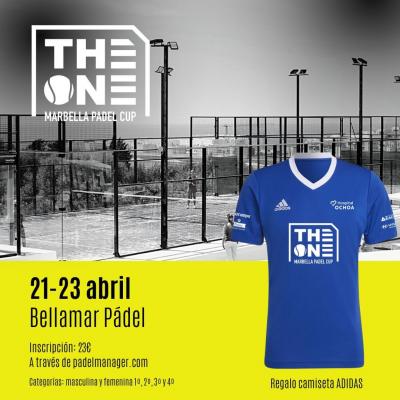 poster del torneo THE ONE ( MARBELLA PADEL CUP )