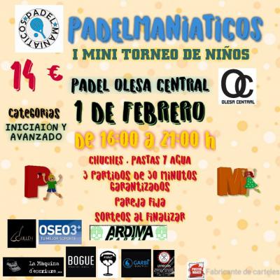 poster del torneo I MINI TORNEO DE NIÑOS