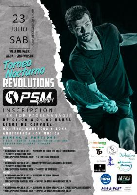 poster del torneo I TORNEO NOCTURNO REVOLUTION