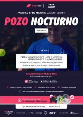 poster del torneo POZO NOCTURNO MOMO BY MAKING PADEL