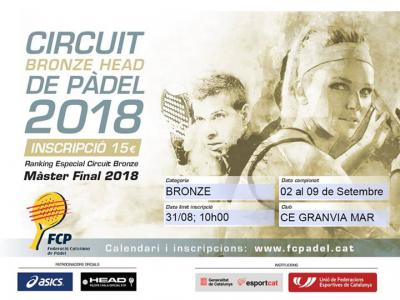 poster del torneo CIRCUIT BRONZE HEAD 2018