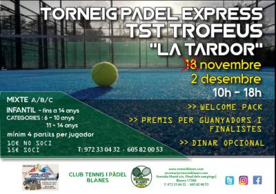 cartel del torneo