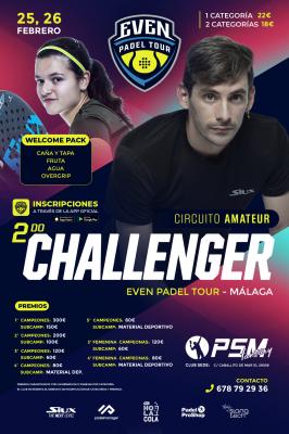 poster del torneo 2DO CHALLENGER EPT MÁLAGA