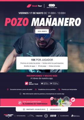 poster del torneo POZO MAÑÁNERO MADRID CENTRAL PADEL