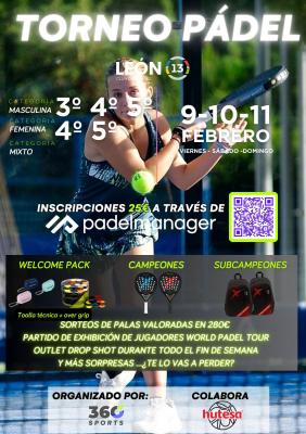 poster del torneo TORNEO PADEL