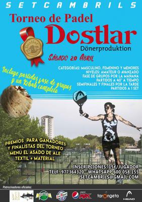 poster del torneo TORNEO DOSTLAR