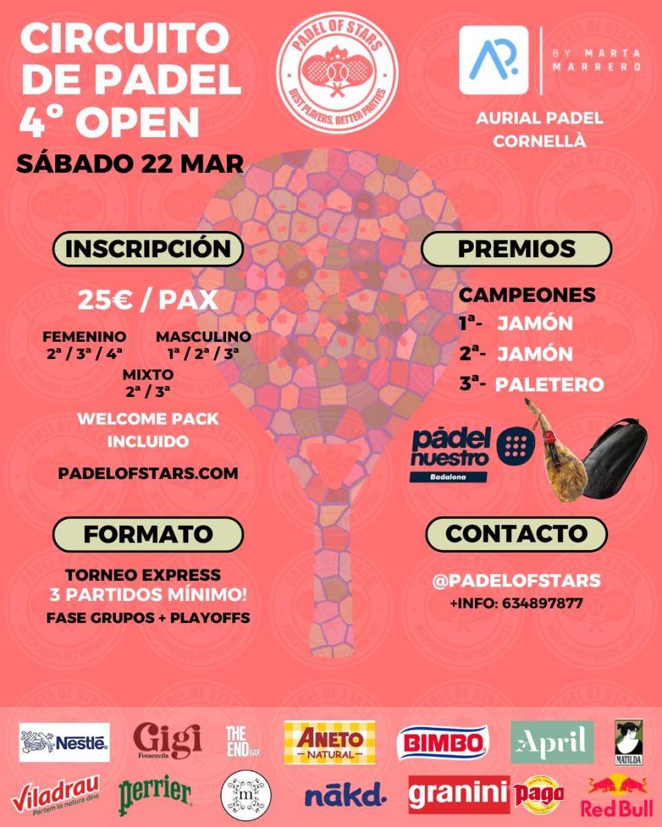 cartel del torneo