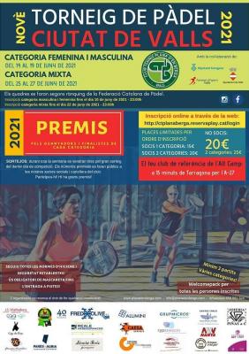 poster del torneo 9° TORNEO CIUTAT DE VALLS