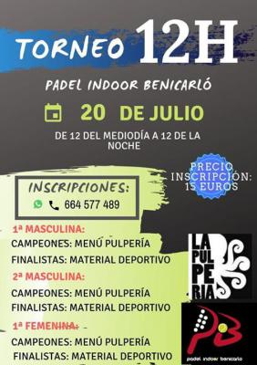 cartel del torneo