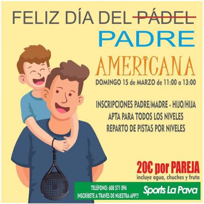 poster del torneo AMERICANA DIA DEL PADRE