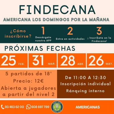 poster del torneo FINDECANA