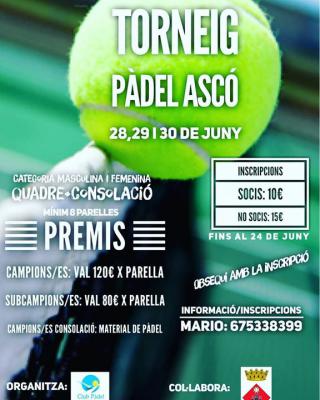 cartel del torneo