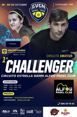 poster torneo 1ER CHALLENGER EPT SANT ANTONI ESTRELLA DAMM