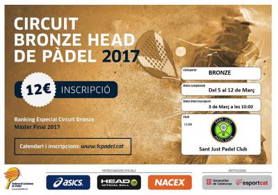 poster del torneo CIRCUIT BRONZE HEAD 2017