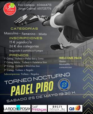 poster del torneo TORNEO NOCTURNO