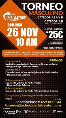 poster del torneo TORNEO MASCULINO A Y B