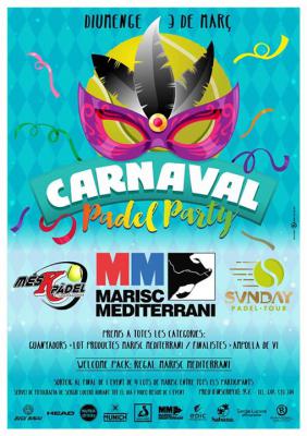 poster del torneo CARNAVAL PADEL PARTY