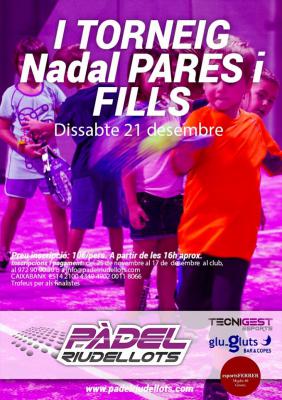 poster torneo I TORNEIG NADAL PARES I FILLS