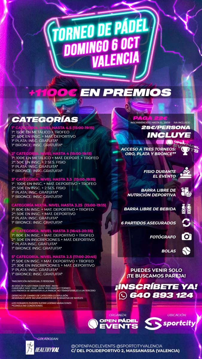 cartel del torneo