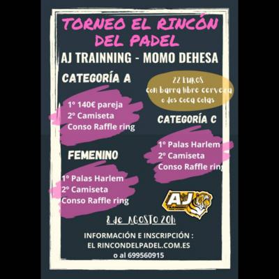 poster del torneo TORNEO EL RINCÓN DEL PADEL