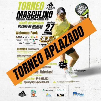 poster del torneo TORNEO ADIDAS MASCULINO INICIACIÓN