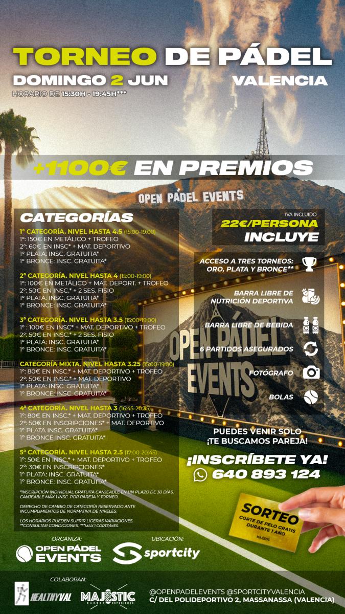 cartel del torneo