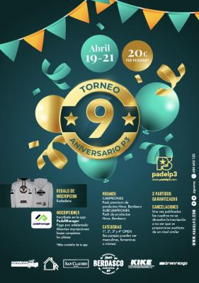 poster torneo TORNEO 9 ANIVERSARIO P3