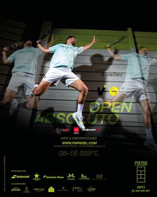 poster del torneo OPEN ABSOLUTO VOLEA PADEL