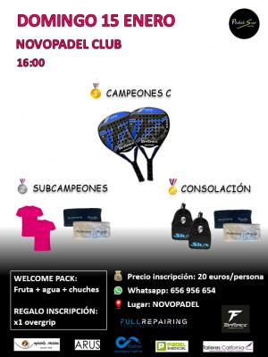 poster del torneo TORNEO PADELSUREVENTS