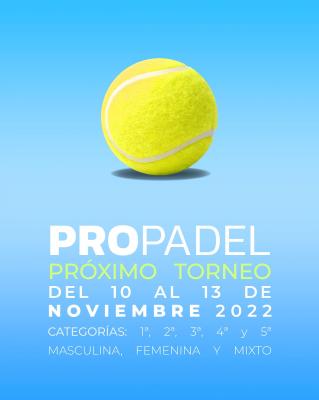 cartel del torneo