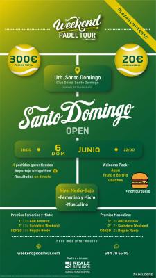 poster del torneo SANTO DOMINGO OPEN