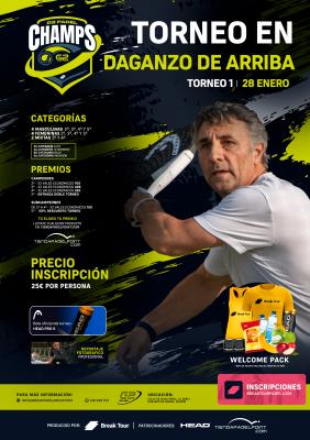 poster del torneo TORNEO 1 G2 PADEL CHAMPS