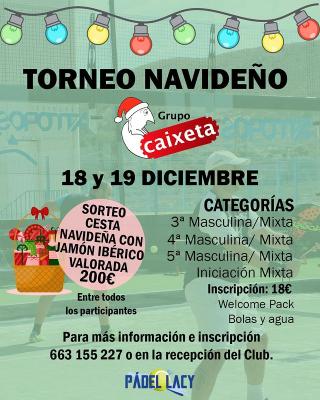 poster del torneo TORNEO NAVIDEÑO