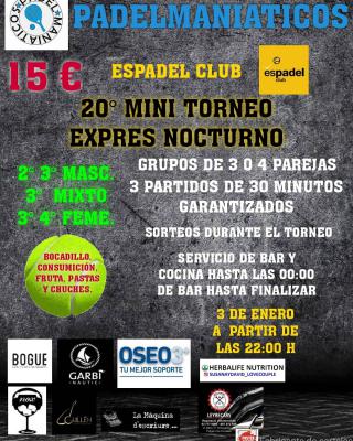 cartel del torneo