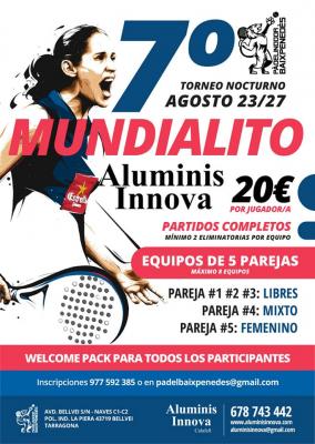 poster del torneo VII EDICIÓN MUNDIALITO