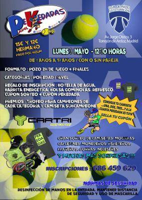 poster del torneo POZO PEKEDADAS