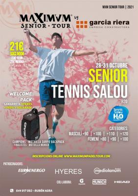 poster del torneo SENIOR TENNIS SALOU