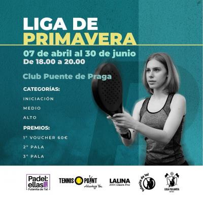 poster torneo LIGA DE PRIMAVERA - LIGA FEMENINA INDIVIDUAL