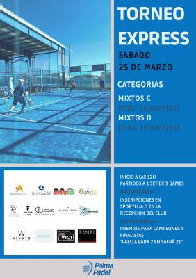 poster del torneo TORNEO EXPRESS MIXTOS