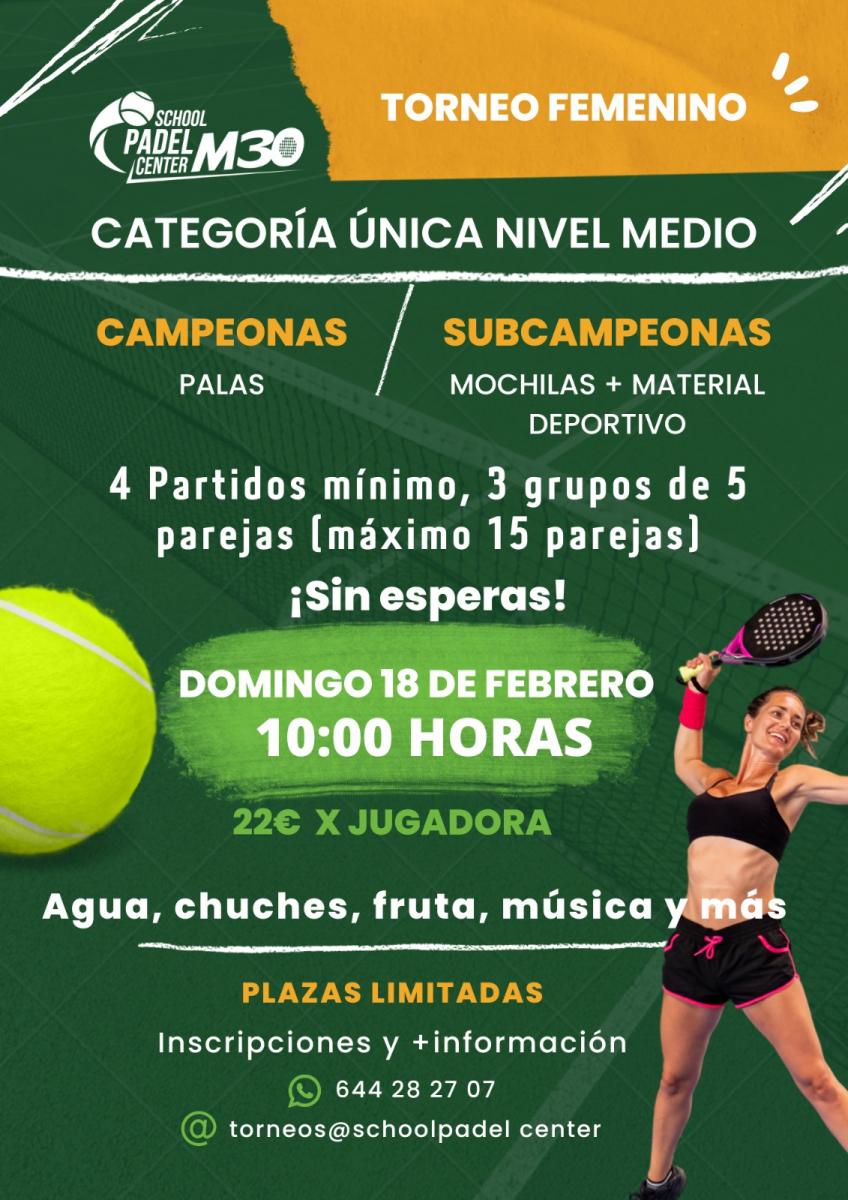 cartel del torneo