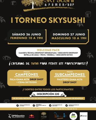 poster del torneo I TORNEO SKYSUSHI