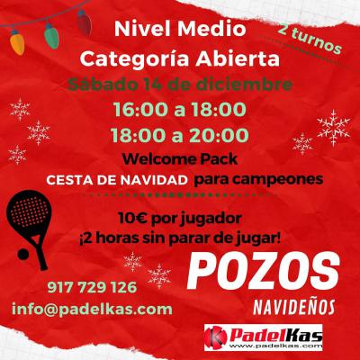 poster del torneo POZOS NAVIDEÑOS