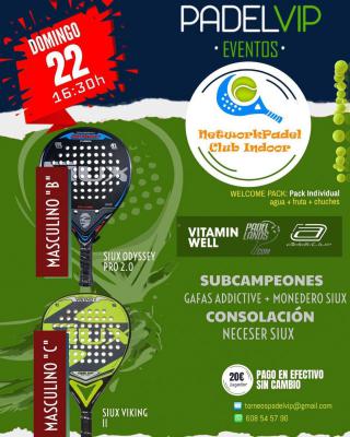 poster del torneo TORNEO PADELVIP