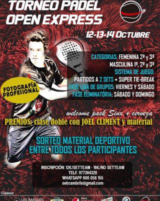 poster del torneo OPEN EXPRESS