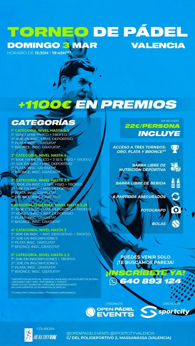 cartel del torneo