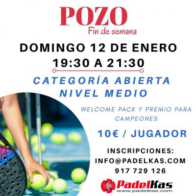 poster del torneo POZO FIN DE SEMANA