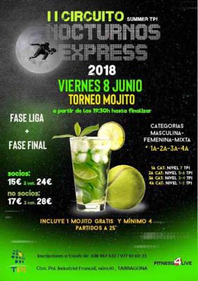 poster del torneo II CIRCUITO NOCTURNOS EXPRESS