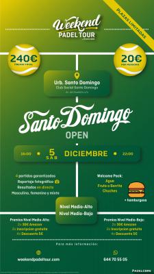 poster del torneo SANTO DOMINGO OPEN